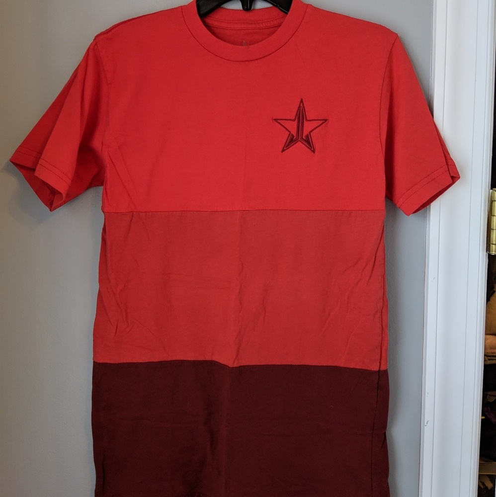 Jeffree Star Colorblock Tee, size M